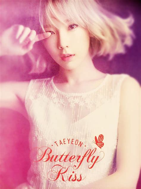160709 Taeyeon S First Solo Concert Butterfly Kiss Poster Snsd Taeyeon Girls Generation