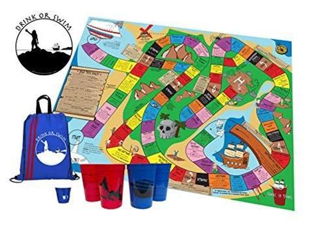 If the card is not an ace of spades, then you take a drink. Drink or Swim - Party Board Game | Drinking games for ...