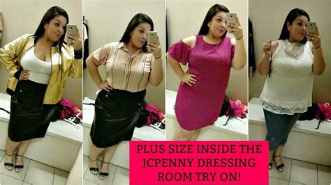 plus size inside the jcpenney dressing room try on youtube