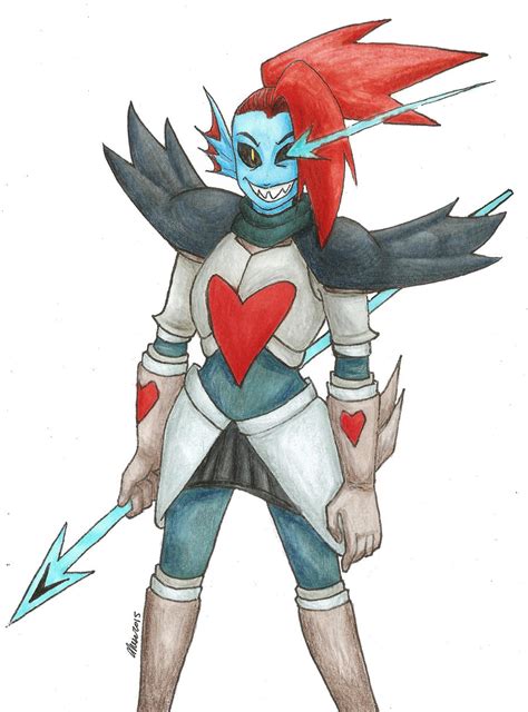Undyne The Undying Undertale By Mess Anime Artist On Deviantart