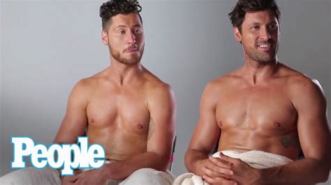 Dwts Maks And Val Chmerkovskiy Play A Game Naked People Youtube