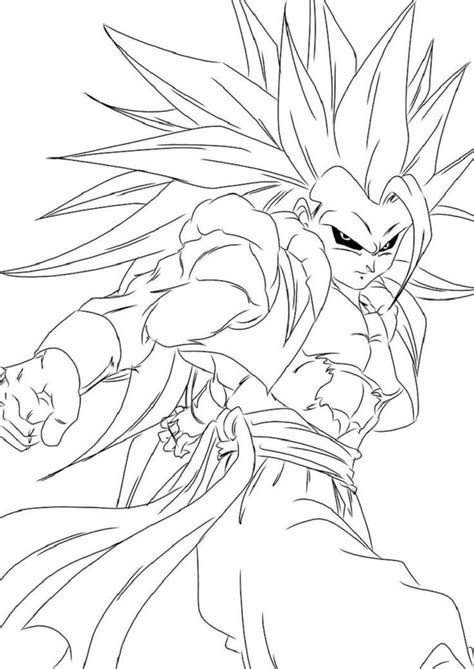 Dragon ball z coloring pages. Dragon Ball Z Coloring Pages Gogeta | Nghệ thuật, Hình xăm ...