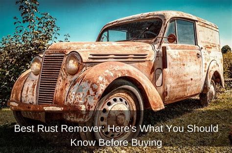 There are rust repair kits available on the market. Best Rust Remover: Here's What You Should Know Before ...