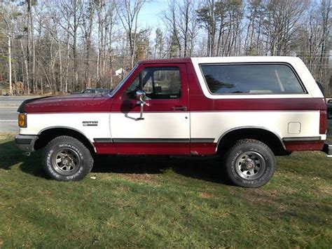 Buy Used 1990 Ford Bronco 4x4 Xlt In Mechanicsville Maryland United