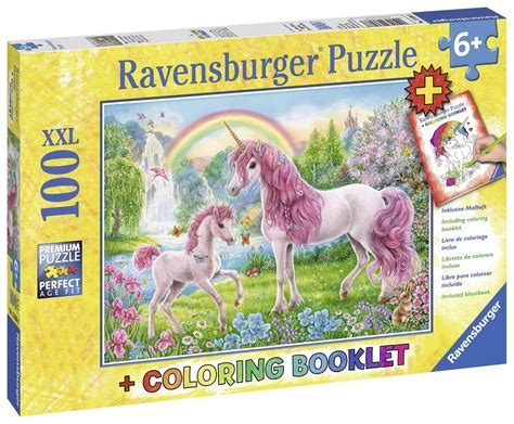 Ravensburger Magical Unicorns 100 Piece Jigsaw Puzzle Mdrb13698