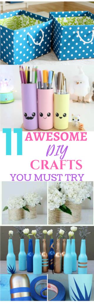 11 Awesome Diy Crafts You Must Try Kisses For Breakfast