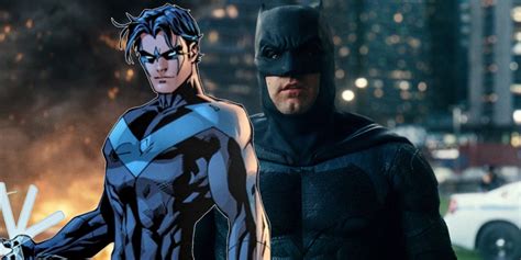 Affleck S Batman Should Set Up A Nightwing Movie After Flashpoint