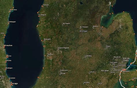 New Interactive Map Details All Existing Great Lakes Lighthouses