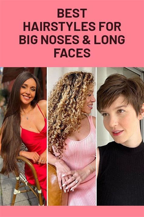 12 Best Hairstyles For Big Noses And Long Faces In 2022 Hair Styles Long Faces Cool Hairstyles