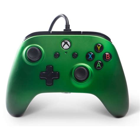 Power A Xbox One Enhanced Wired Controller Emerald Fade