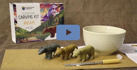 Studiostone Creative Soapstone Carving Kits For Fun And Education