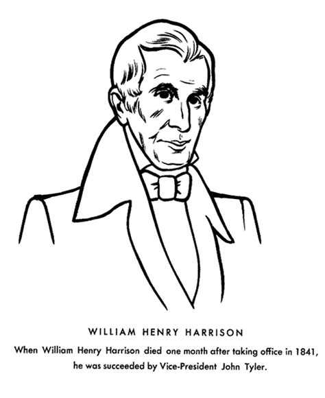 Dreamstime is the world`s largest stock photography community. USA-Printables: President William Henry Harrison coloring ...