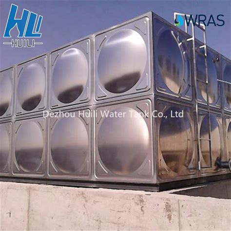 Pressed Stainless Steel Sectional Water Tank 10000 20000 50000 Liter