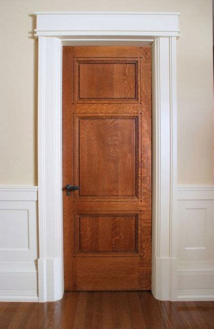 White Door Frame Craftsman Style 25 Ideas For 2019 Oak Interior Doors