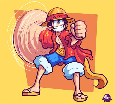 Luffy By Alcang On Newgrounds