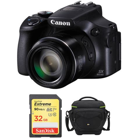 Canon Powershot Sx60 Hs Digital Camera Basic Accessory Kit Bandh