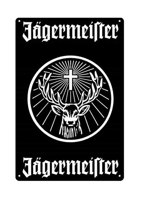 Jagermeister Jager Deer Alcohol Bar Metal Tin Sign B09 Jagermeister 10