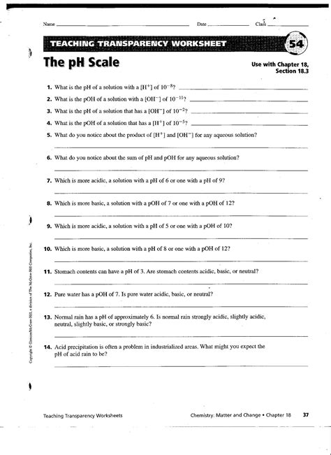 Aug 12, 2019 · finding the ph of a weak acid is a bit more complicated than finding ph of a strong acid because the acid does not fully dissociate into its ions. 8 Best Images of Ph Worksheet Key - Naming Ionic Compounds Worksheet Answer Key, pH Scale Acids ...
