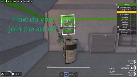 Roblox Virus Border Roleplay How to join army? - YouTube