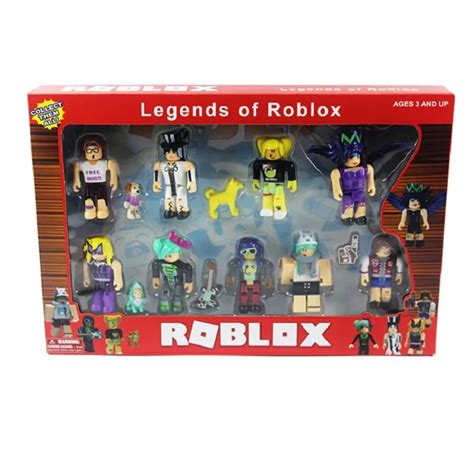 7 Sets Roblox Figure Jugetes 7cm Pvc Game Figuras Robloxs Boys Toys For