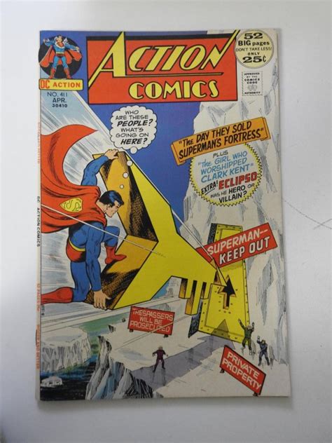 Action Comics 411 1972 Comic Books Bronze Age Dc Comics