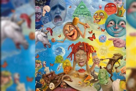 Stephen gibb's initial design artwork for life's a trip. Trippie Redd's debut album "Life's A Trip" is here - REVOLT