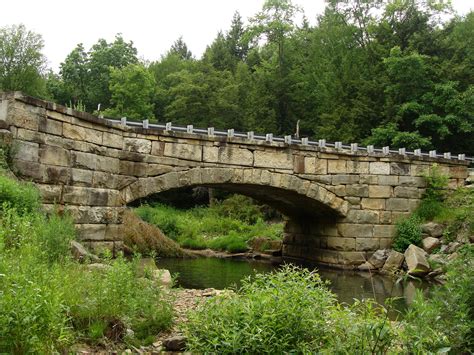 Stone Arch Bridge A Late 19th Century Example Of A Rural Masonry