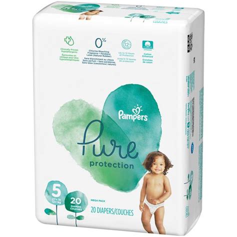 Pampers Pure Protection Diapers Size 5 20 Count Hy Vee Aisles Online