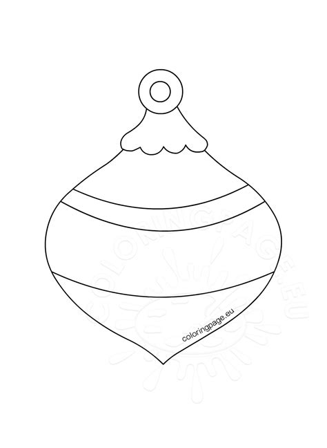 honeycomb christmas ornament template coloring page