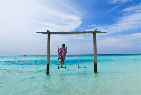 Swing Set By The Sea Anantara Veli Maldives Holy Smithereens