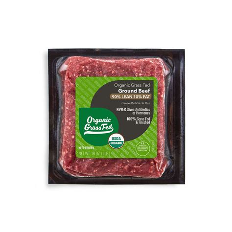 Organic Ground Beef 90 Lean 1 Lb Wild Fork Foods