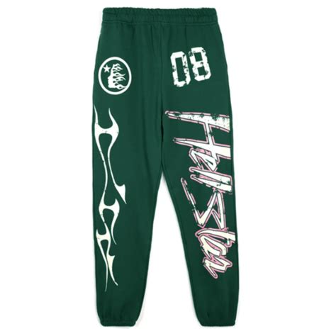 Hellstar Paradise Washed Pants Green Silodope