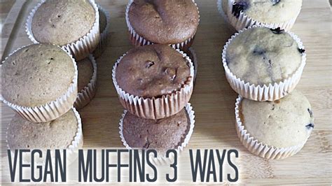 The good news is, you can make them at home and. The Only Vegan Muffin Recipe You'll Ever Need - YouTube