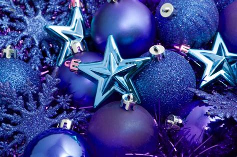 Photo Of Blue Christmas Decorations Free Christmas Images