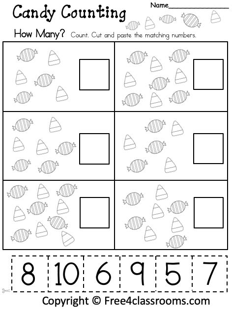 Many Worksheet To Kindergarten