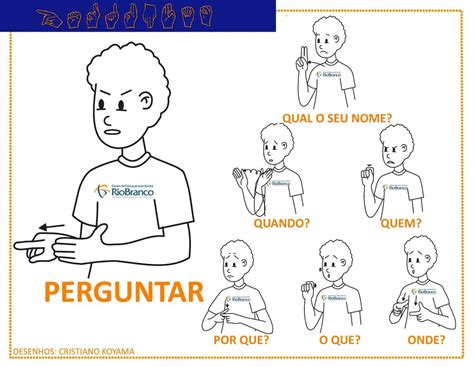 22 Melhor Ideia De Frases Libra Sinais Em Libras Sign Language Book