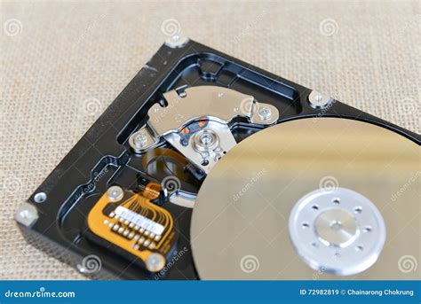 Harddisk Drive Stock Image Image Of Security Circuit
