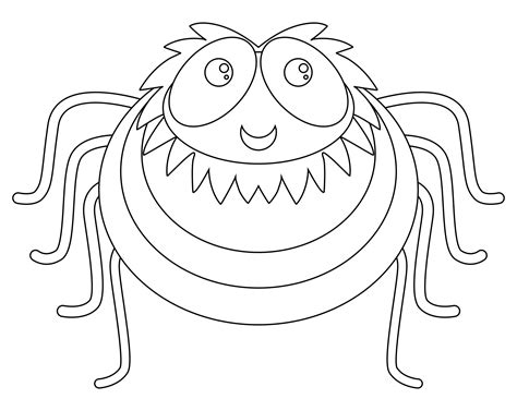 10 Best Halloween Spider Coloring Pages Printable - printablee.com