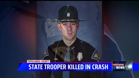 State Trooper Killed In Crash Youtube