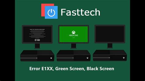 Xbox One E101e102e105e106e200 Black Screen Stuck On Xbox Logo