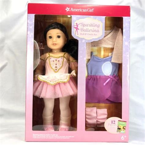 american girl truly me sparkling ballerina doll set 18 dance girl new in box ebay