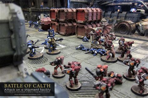 Vivid New Pics Of The Battle For Calth 40k Studio Table Spikey Bits