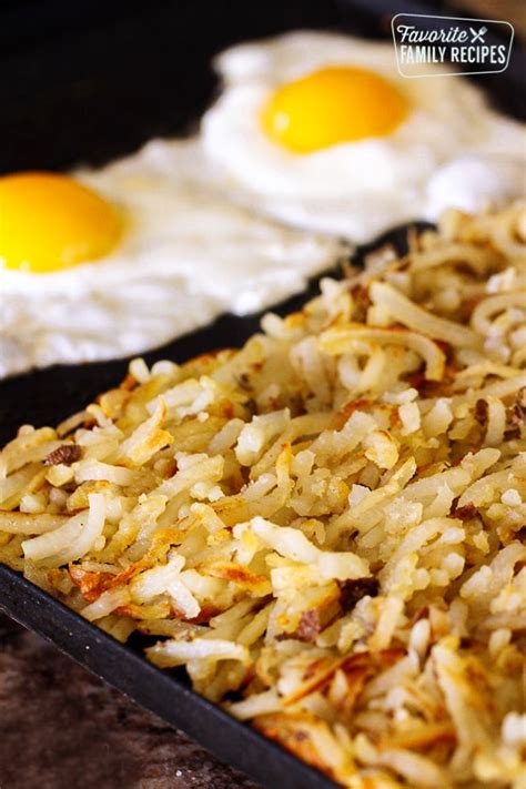 Then, take them out of the griddle. How to Make Hash Browns the RIGHT Way | Favorite Family ...