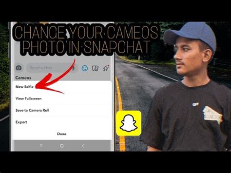 Released at the very end of 2019, cameos are designed to let you create dozens of funny videos for your friends from a single selfie you took. How to change cameo photo in Snapchat || Put new selfie on ...
