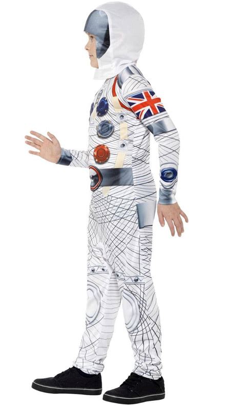 Boys Deluxe Spaceman Astronaut Costume Kids Book Week Costumes