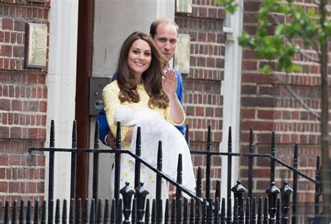 Kate Middleton And Prince William Leaving A Hospital Hawtcelebs