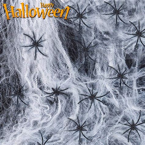 Halloween Spider Webs Fake Cobwebs Spider Cobweb Halloween Decorations
