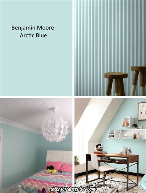 Benjamin Moore Arctic Blue Interiors By Color