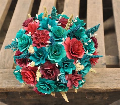 Maroon And Teal So Far My Favorite Teal Wedding Bouquet Wedding