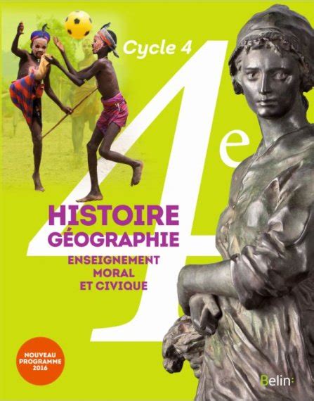 Histoire Géographie Emc 4e 2016 Belin Education